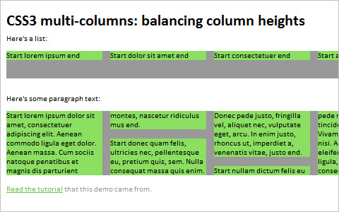  Deal-breaker problems with CSS3 multi-columns