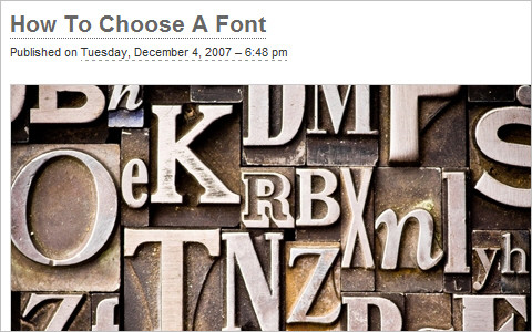 Useful Typography Resources - How To Choose A Font