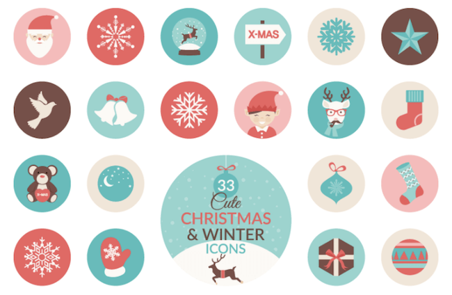 Christmas And Winter Icons