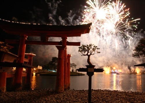 Fireworks Photos - Epcot 2009 2 Fireworks