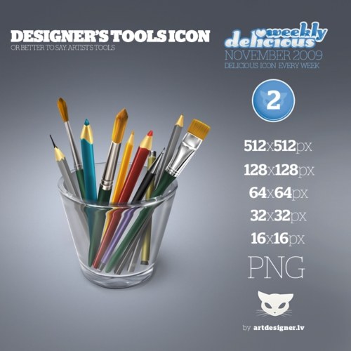 Free High Quality Icon Sets - Designer's tools icon - WD2