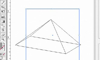 Create 3D Pyramid - screen shot.