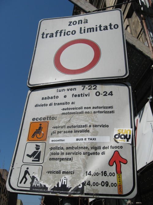 Wayfinding and Typographic Signs - combined-signs