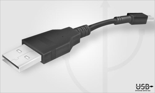 Create a Photo Realistic USB Cable in Photoshop 