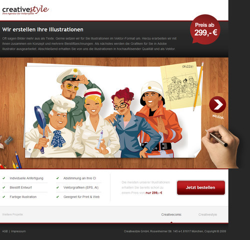German Web Design - creative style agentur