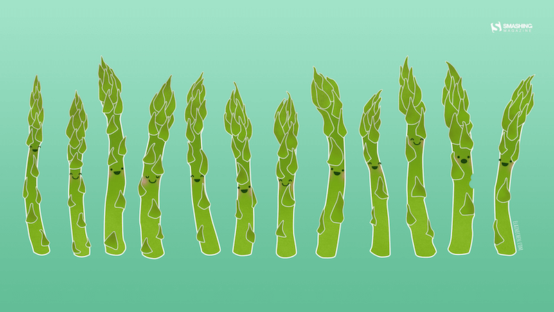 Asparagus Say Hi!