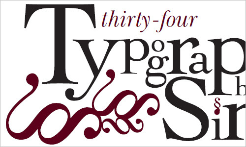 Typographic Sins
