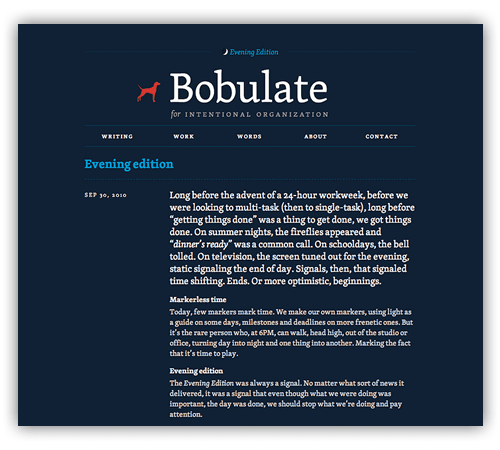 Bobulate