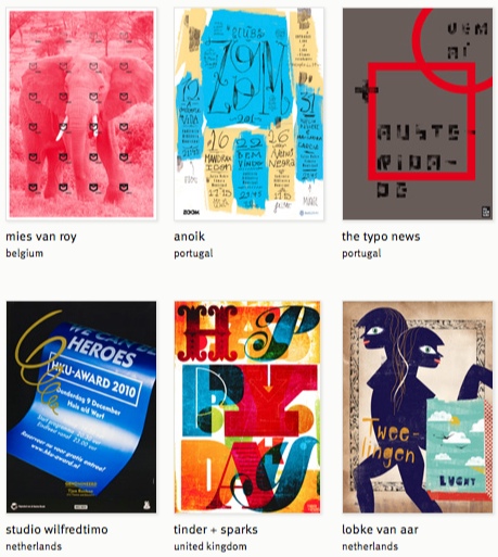 Showcase Of Typographic Posters