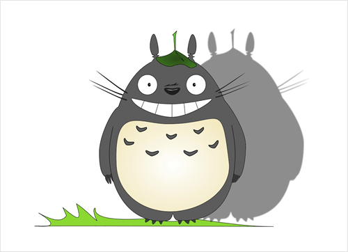 “Totoro” is an illustration I created in Gravit while exploring its features.