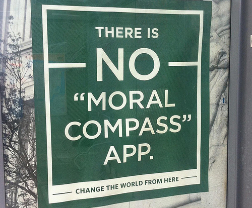 There is no Moral Compass App