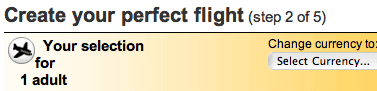 easyJet’s Old Booking Path