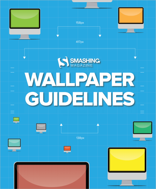 An image explaining the wallpaper guidelines