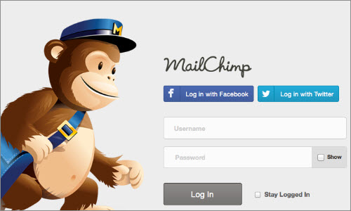 MailChimp: Social Login Buttons Aren’t Worth It