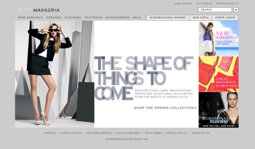 New fashion outlet website