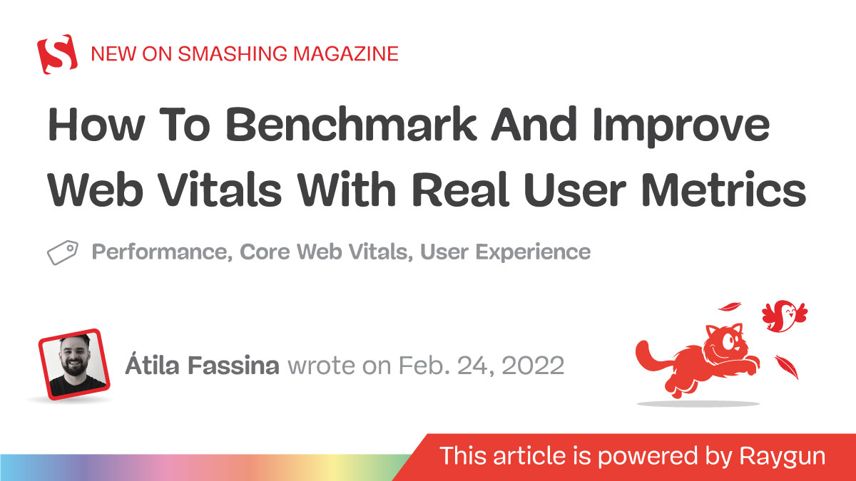 How To Benchmark And Improve Web Vitals With Real User Metrics ...
