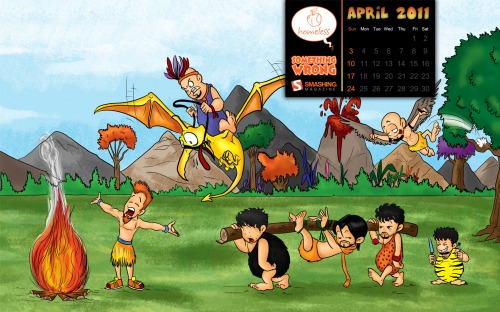 Smashing Wallpaper - April 2011