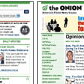 Screenshot of the The Onion homepage