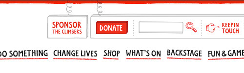 Red Nose Day donate button