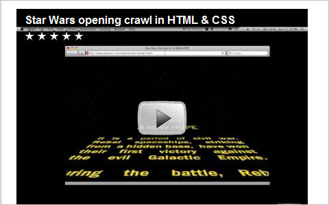  Star Wars HTML and CSS: A NEW HOPE