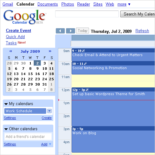 Google Calendar