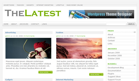 Free Wordpress themes