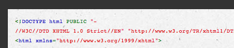 Doctype html public w3c