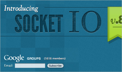 Socket.IO: Cross-browser WebSocket for realtime apps.