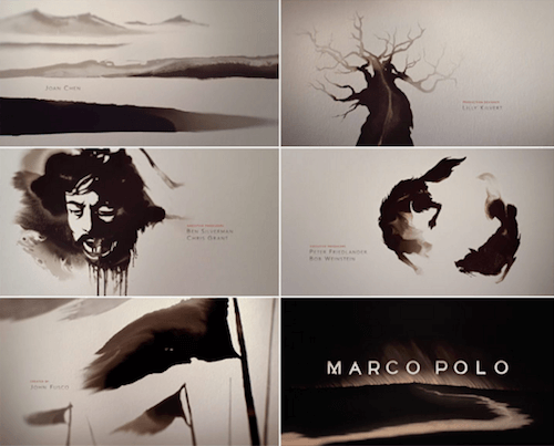 Opening titles from the movie Marco Polo