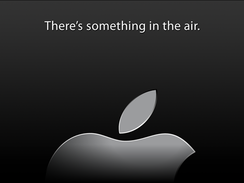 Apple Air banner (Fireworks illustration)