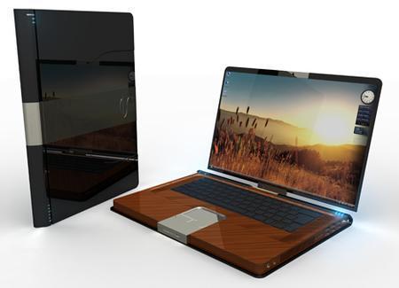 Laptop Designs - Tablet PC Made Of Wood