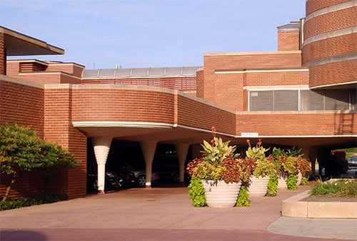 Carport of Johnson Wax Administration Building