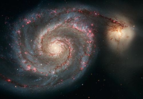 Space Photography - 2008 January 5 - M51: Cosmic Whirlpool