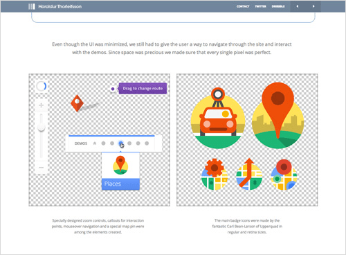 More Than a Map shows a number of deliverables and assets in context.