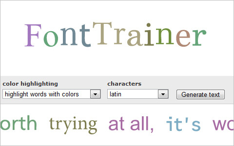 Useful Typography Resources - FontTrainer