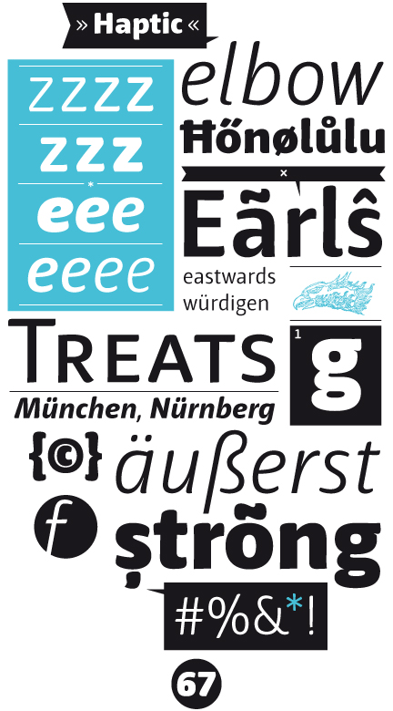 Professional Typefaces - Type & Graphics by Henning Skibbe