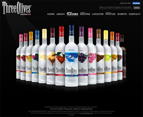 Three Olives Vodka