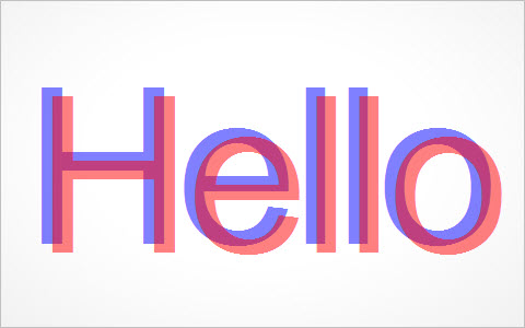 How to Create a Cool Anaglyphic Text Effect with CSS
