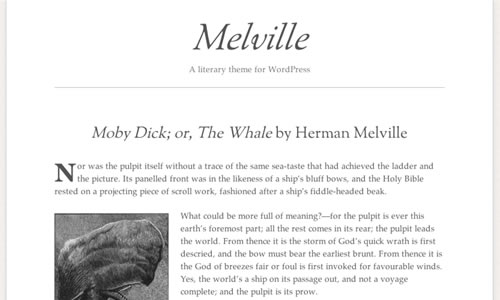 Melville Free WP Theme