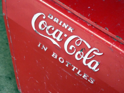 Wayfinding and Typographic Signs - drink-coca-cola-in-bottles