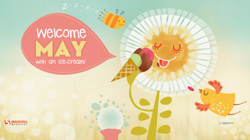Welcome May With An Ice Cream!