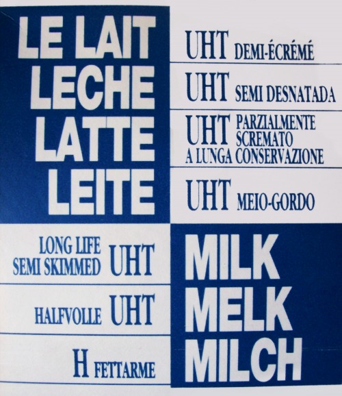 Wayfinding and Typographic Signs - milk