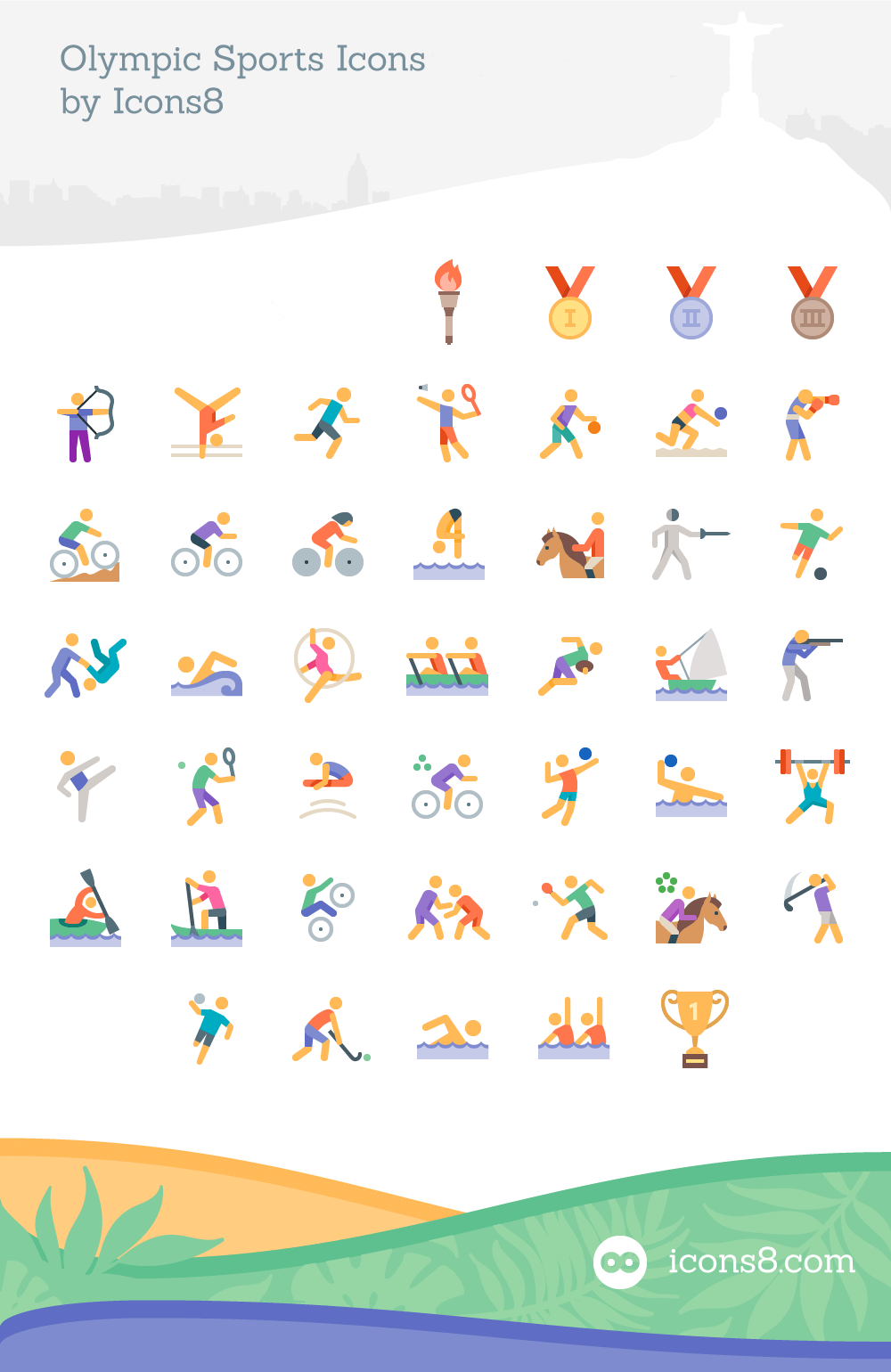 Best - Free sports and competition icons