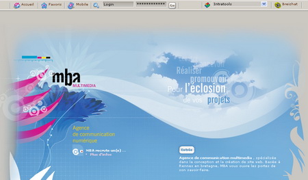 Splashpage Screenshot