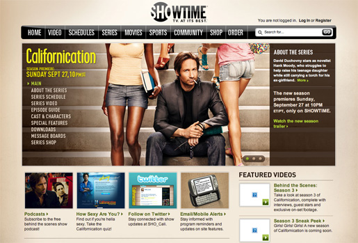 TV Show Web Designs Trends and Examples Smashing Magazine