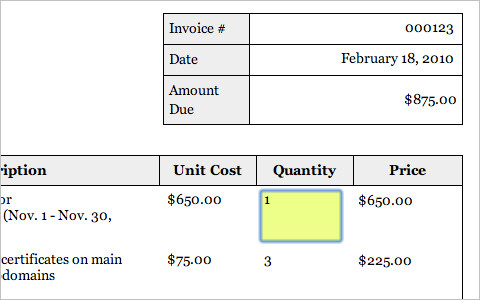 UX trick: display form data as tabular data