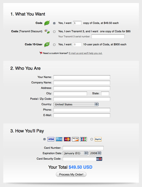 Current Service Design For Checkout Process