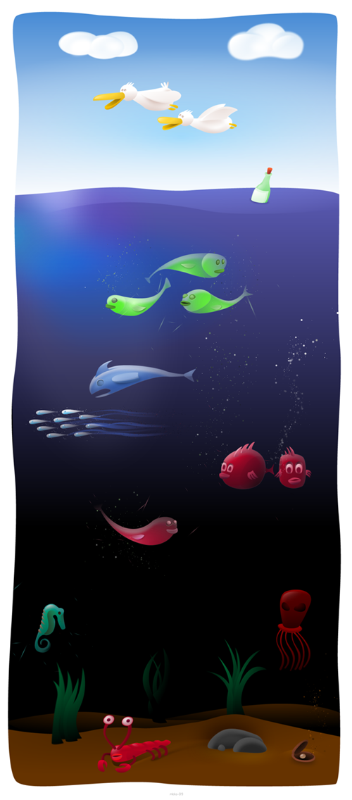 Sealife illustration