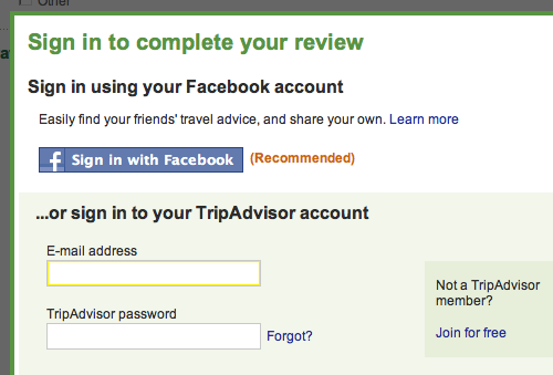 Trip advisor