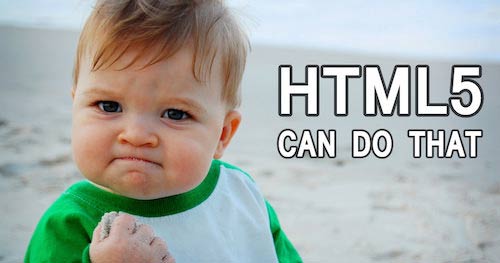 HTML can do that.